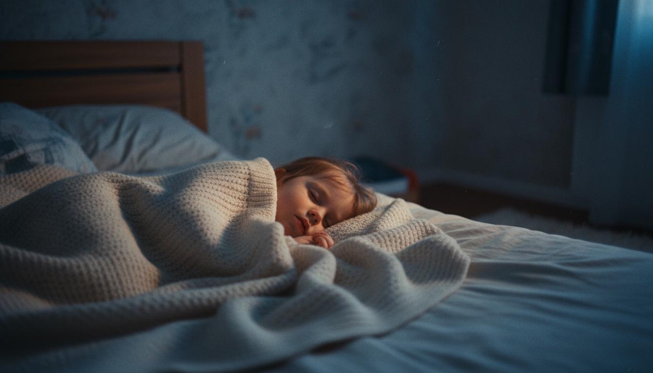Child sleeping peacefully